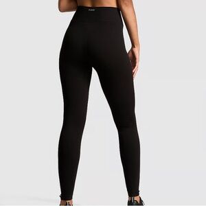 PINK Victoria's Secret Black High-Waisted Leggings